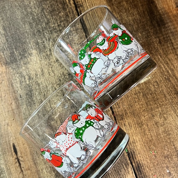 Vintage Hudson Bears Rocks Glasses - Picture 5 of 8